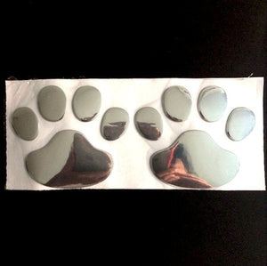 3D animal foot sticker