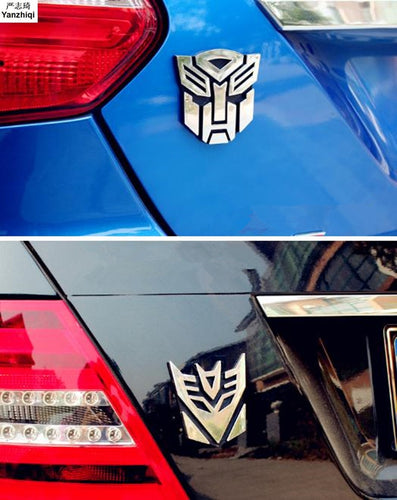 3D Car Sticker Transformers
