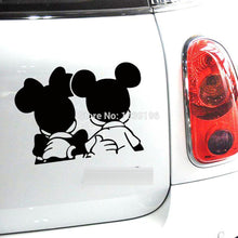 Load image into Gallery viewer, Mickey Minnie car Sticker