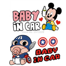 Load image into Gallery viewer, Baby in car sticker