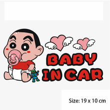 Load image into Gallery viewer, Baby in car sticker