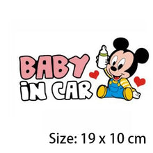 Load image into Gallery viewer, Baby in car sticker